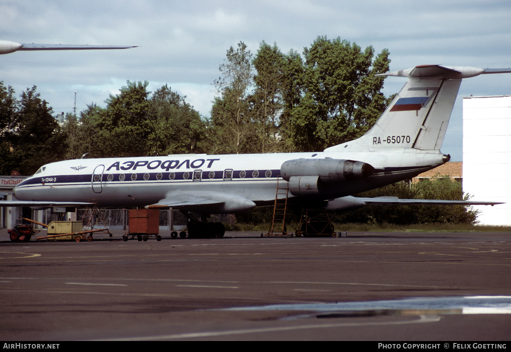 Aircraft Photo of RA-65070 | Tupolev Tu-134A-3 | Aeroflot | AirHistory.net #333852