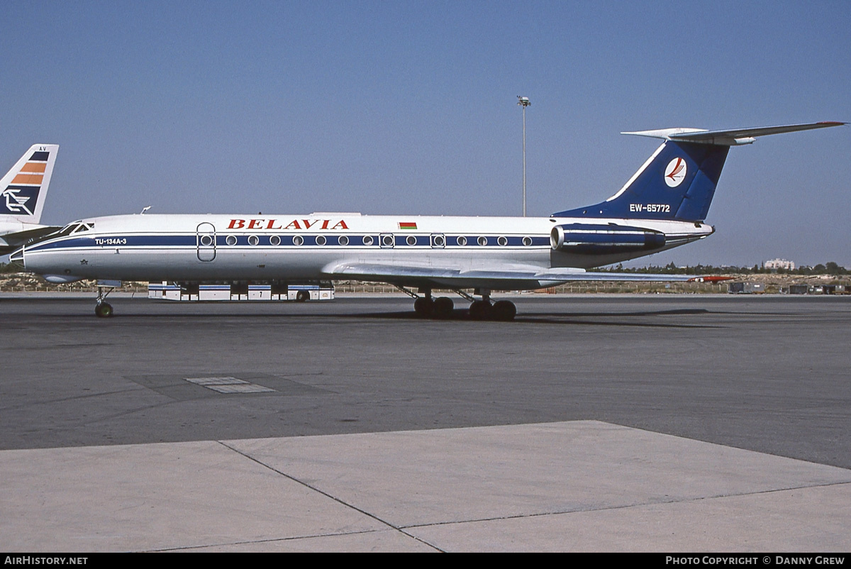 Aircraft Photo of EW-65772 | Tupolev Tu-134A | Belavia | AirHistory.net #333854