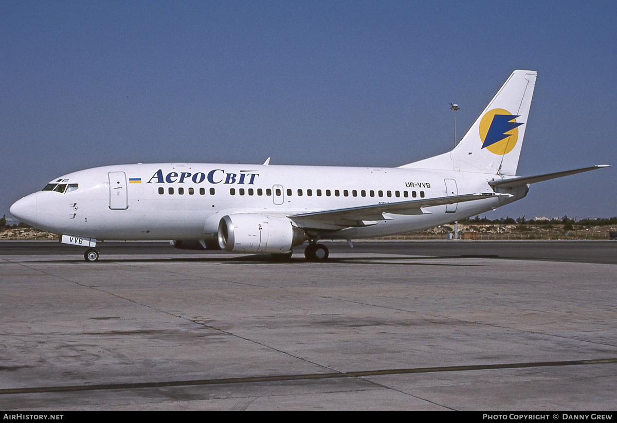 Aircraft Photo of UR-VVB | Boeing 737-529 | AeroSvit Ukrainian Airlines | AirHistory.net #333856