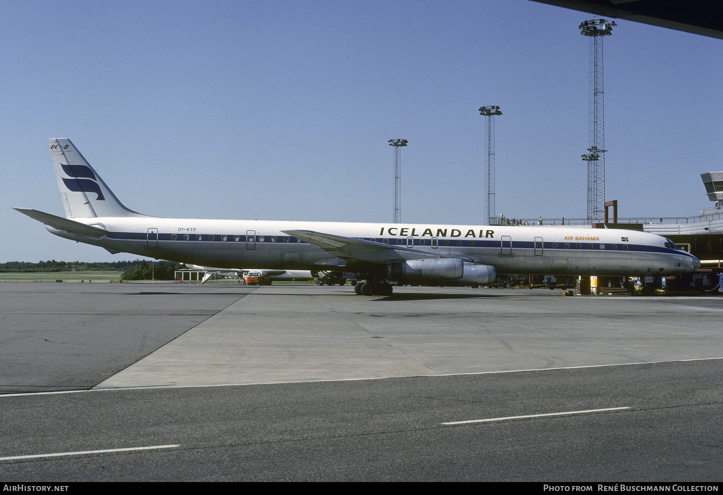 Aircraft Photo of OY-KTF | McDonnell Douglas DC-8-63 | Icelandair | AirHistory.net #333861
