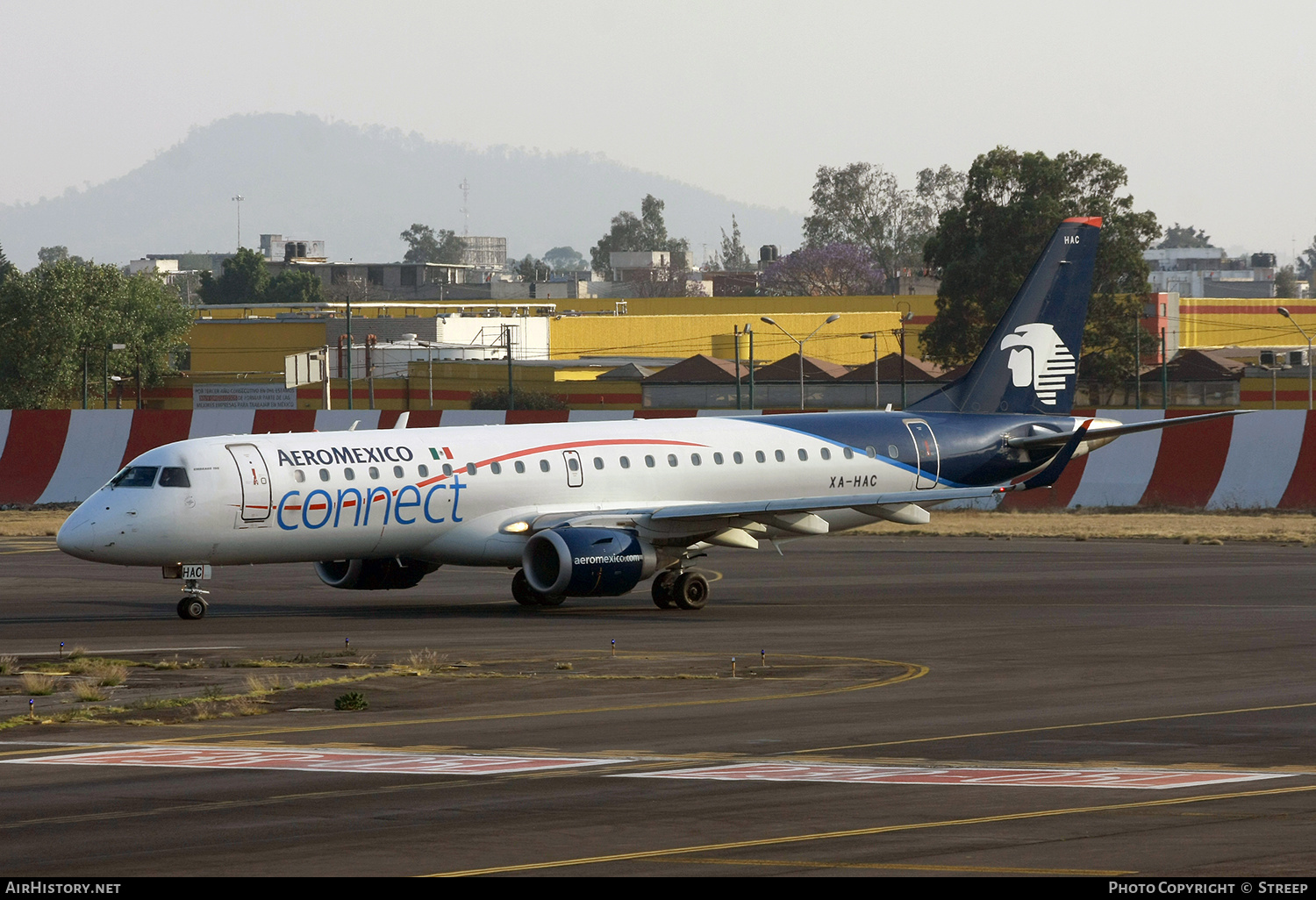 Aircraft Photo of XA-HAC | Embraer 190LR (ERJ-190-100LR) | AeroMéxico Connect | AirHistory.net #333863
