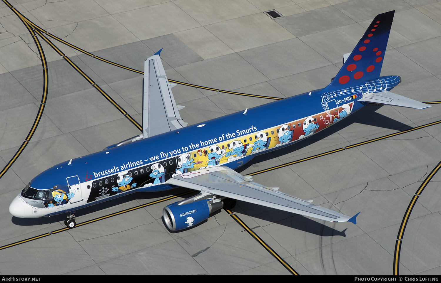 Aircraft Photo of OO-SND | Airbus A320-214 | Brussels Airlines | AirHistory.net #333870