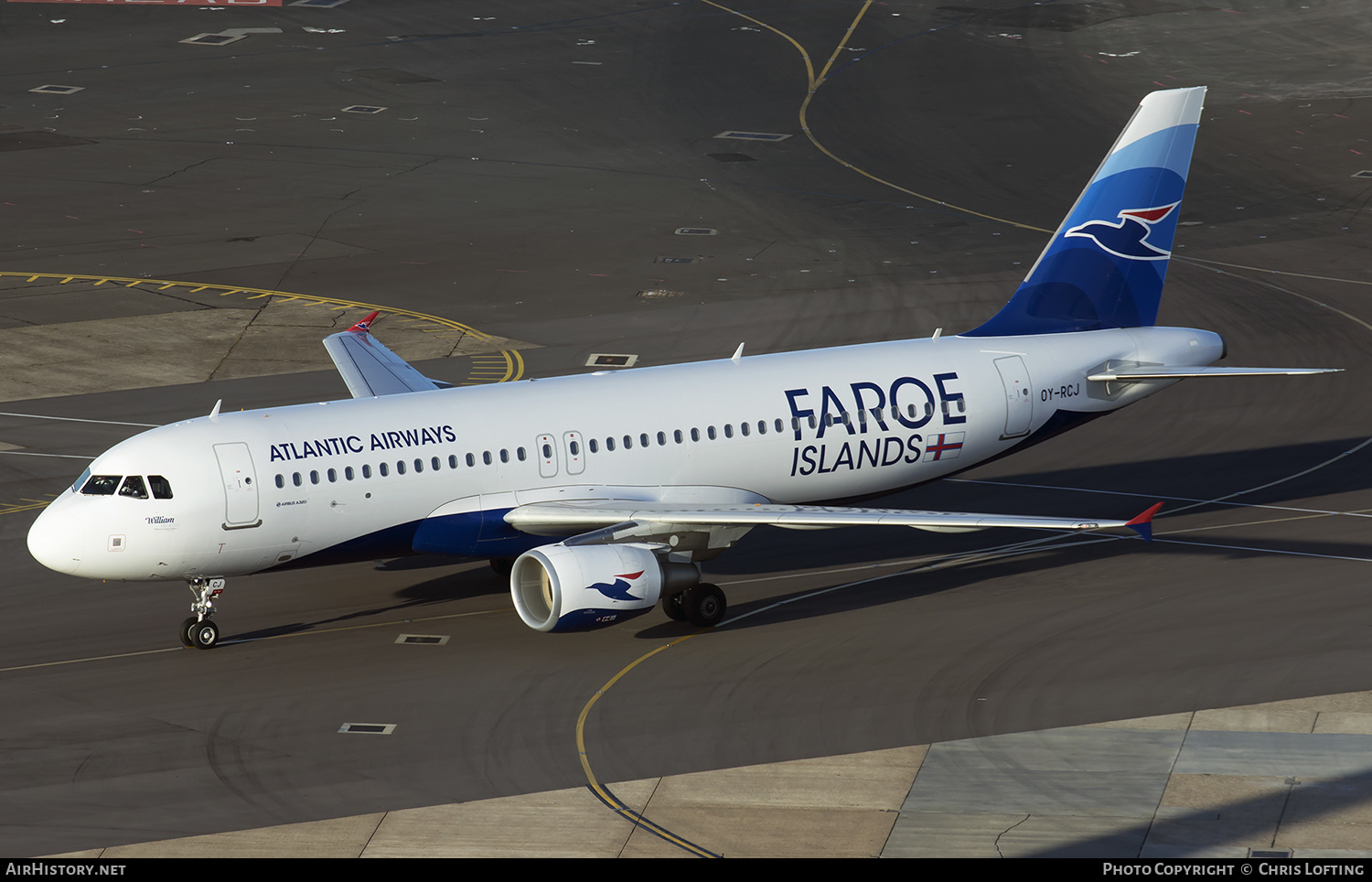 Aircraft Photo of OY-RCJ | Airbus A320-214 | Atlantic Airways | AirHistory.net #333878