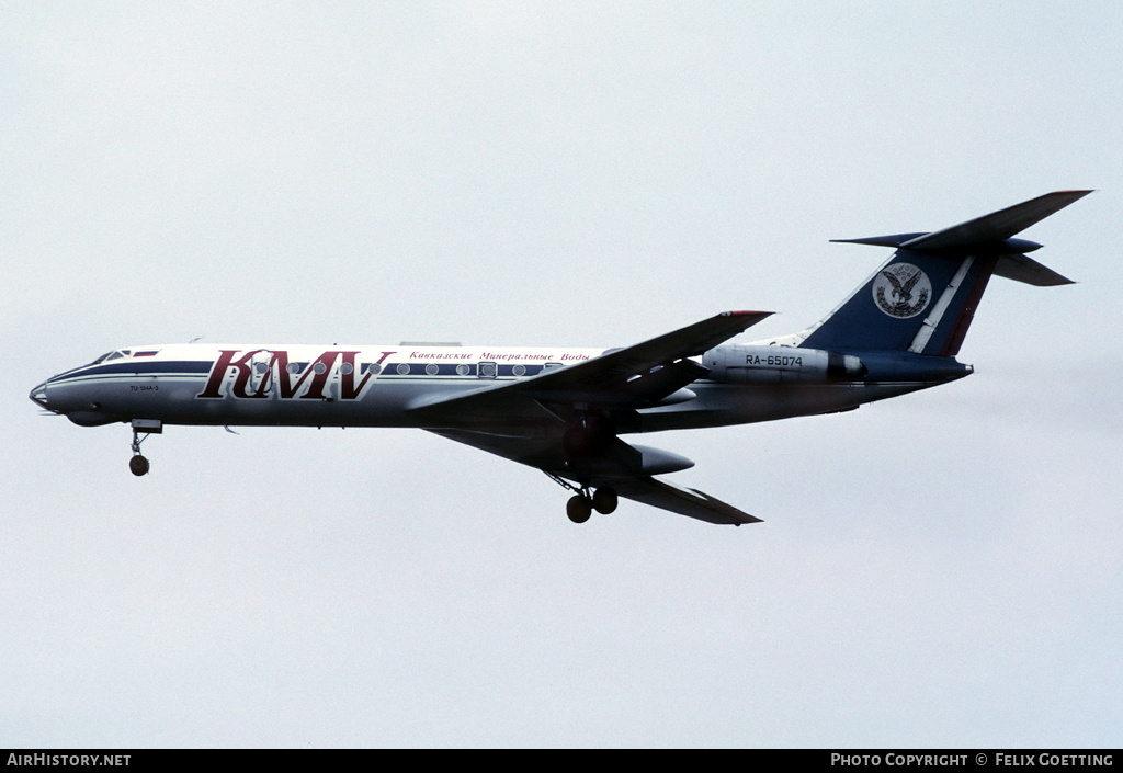 Aircraft Photo of RA-65074 | Tupolev Tu-134A-3 | KMV - Kavkazskie Mineralnye Vody | AirHistory.net #333891