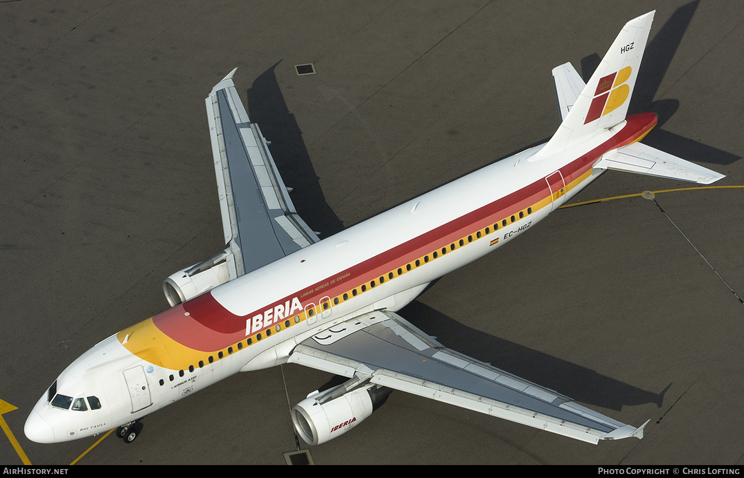 Aircraft Photo of EC-HGZ | Airbus A320-214 | Iberia | AirHistory.net #333902