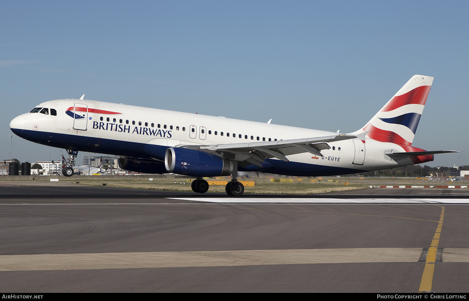 Aircraft Photo of G-EUYE | Airbus A320-232 | British Airways | AirHistory.net #333926