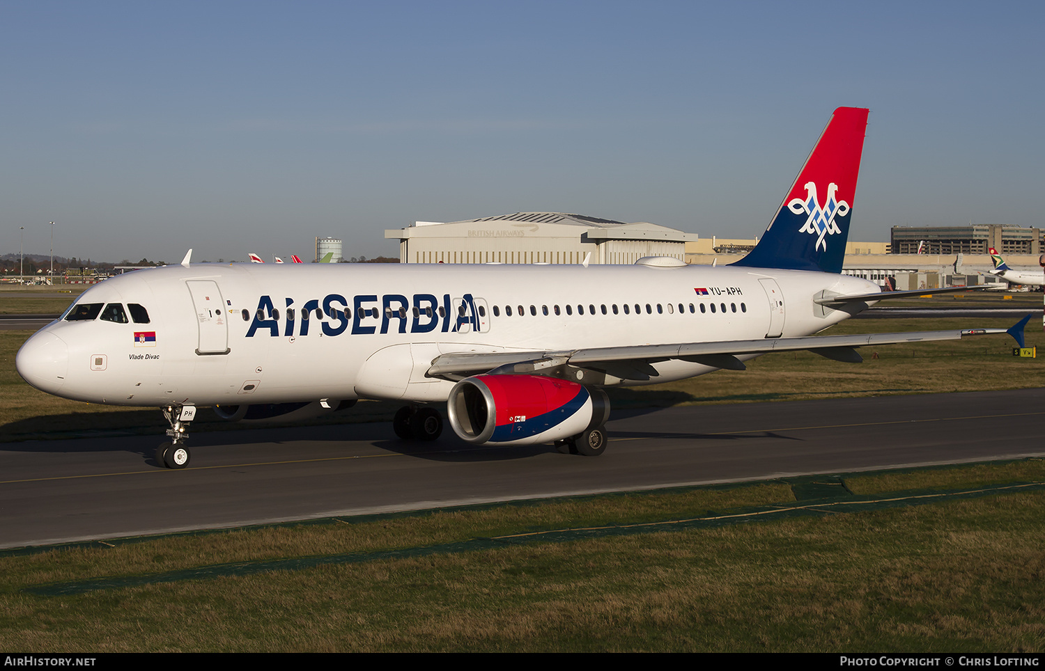 Aircraft Photo of YU-APH | Airbus A320-232 | Air Serbia | AirHistory.net #333943