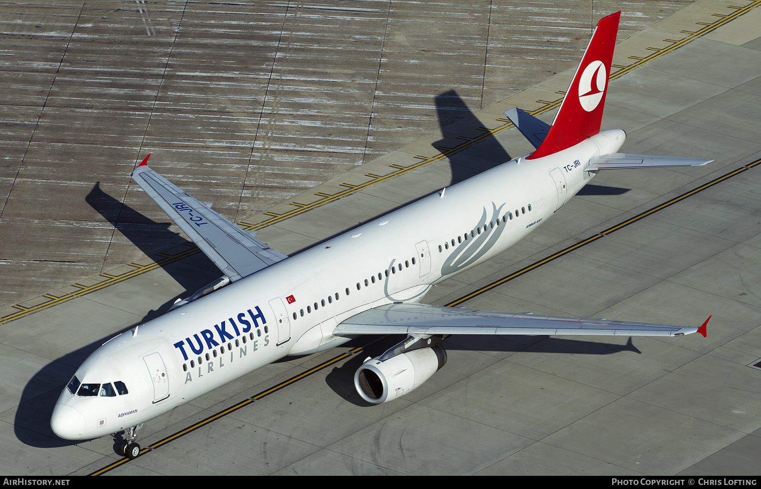Aircraft Photo of TC-JRI | Airbus A321-231 | Turkish Airlines | AirHistory.net #333946