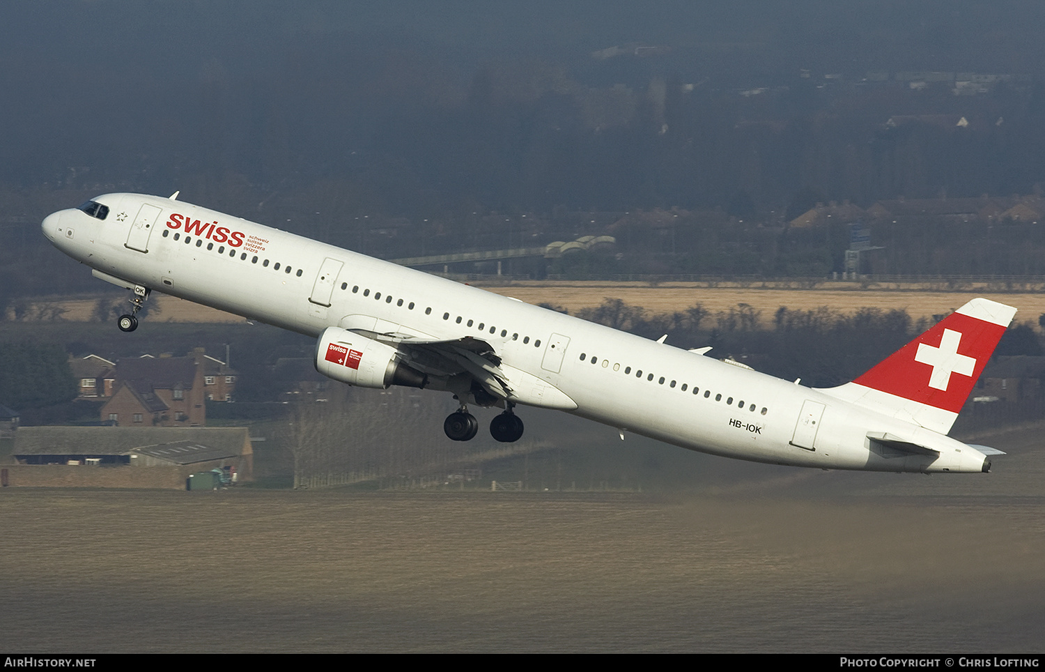 Aircraft Photo of HB-IOK | Airbus A321-111 | Swiss International Air Lines | AirHistory.net #333948