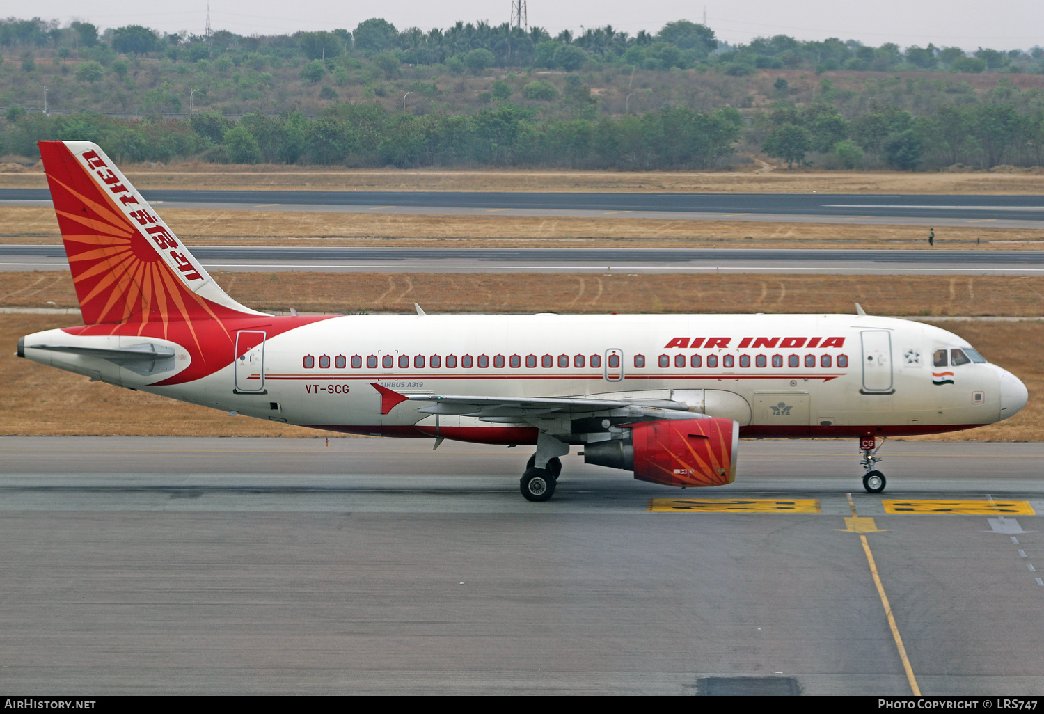 Aircraft Photo of VT-SCG | Airbus A319-112 | Air India | AirHistory.net #333950