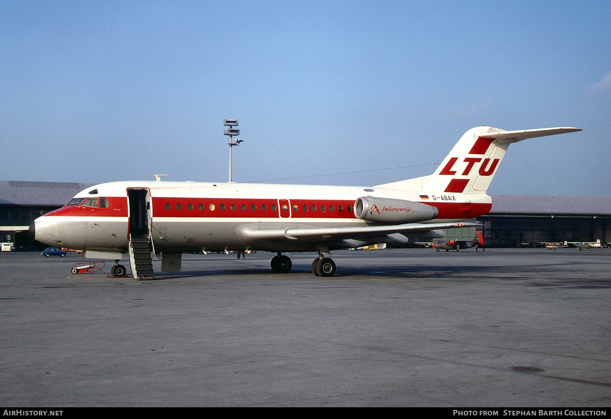 Aircraft Photo of D-ABAX | Fokker F28-1000 Fellowship | LTU - Lufttransport-Unternehmen | AirHistory.net #333962