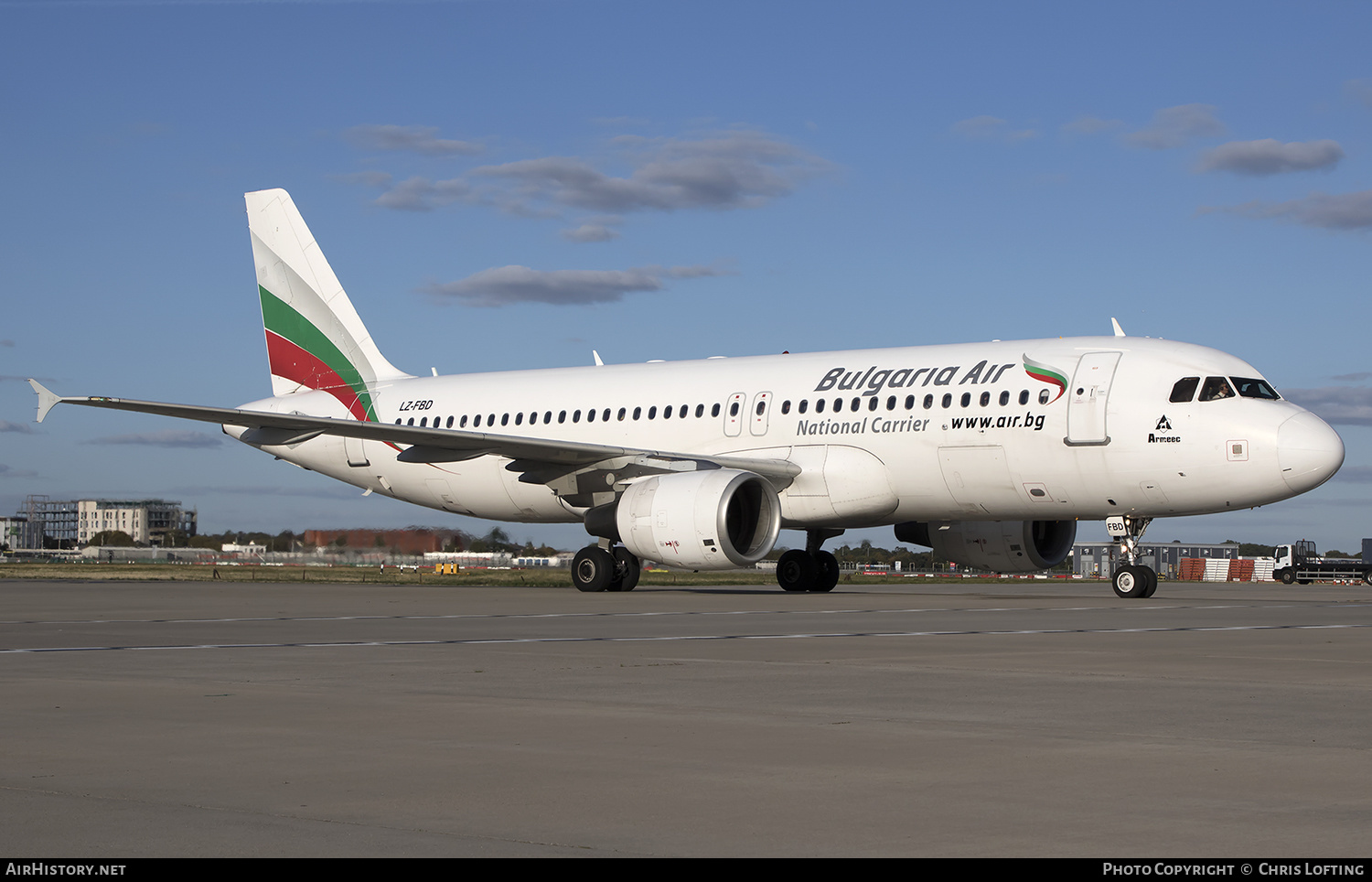 Aircraft Photo of LZ-FBD | Airbus A320-214 | Bulgaria Air | AirHistory.net #333967