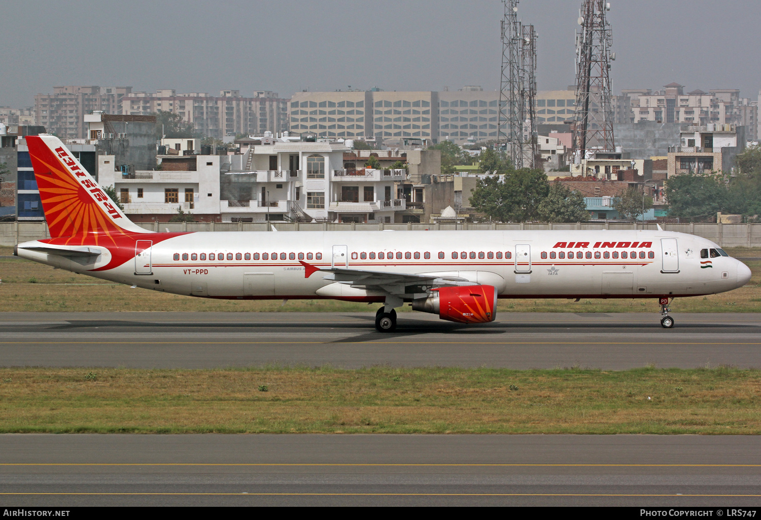 Aircraft Photo of VT-PPD | Airbus A321-211 | Air India | AirHistory.net #333971