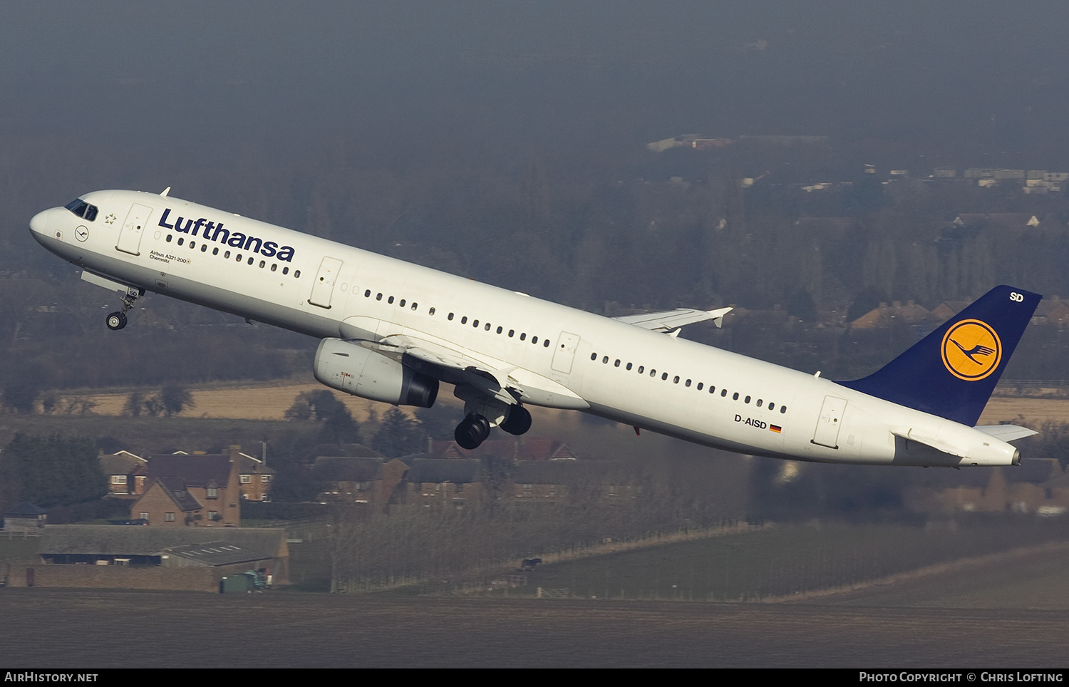Aircraft Photo of D-AISD | Airbus A321-231 | Lufthansa | AirHistory.net #333978