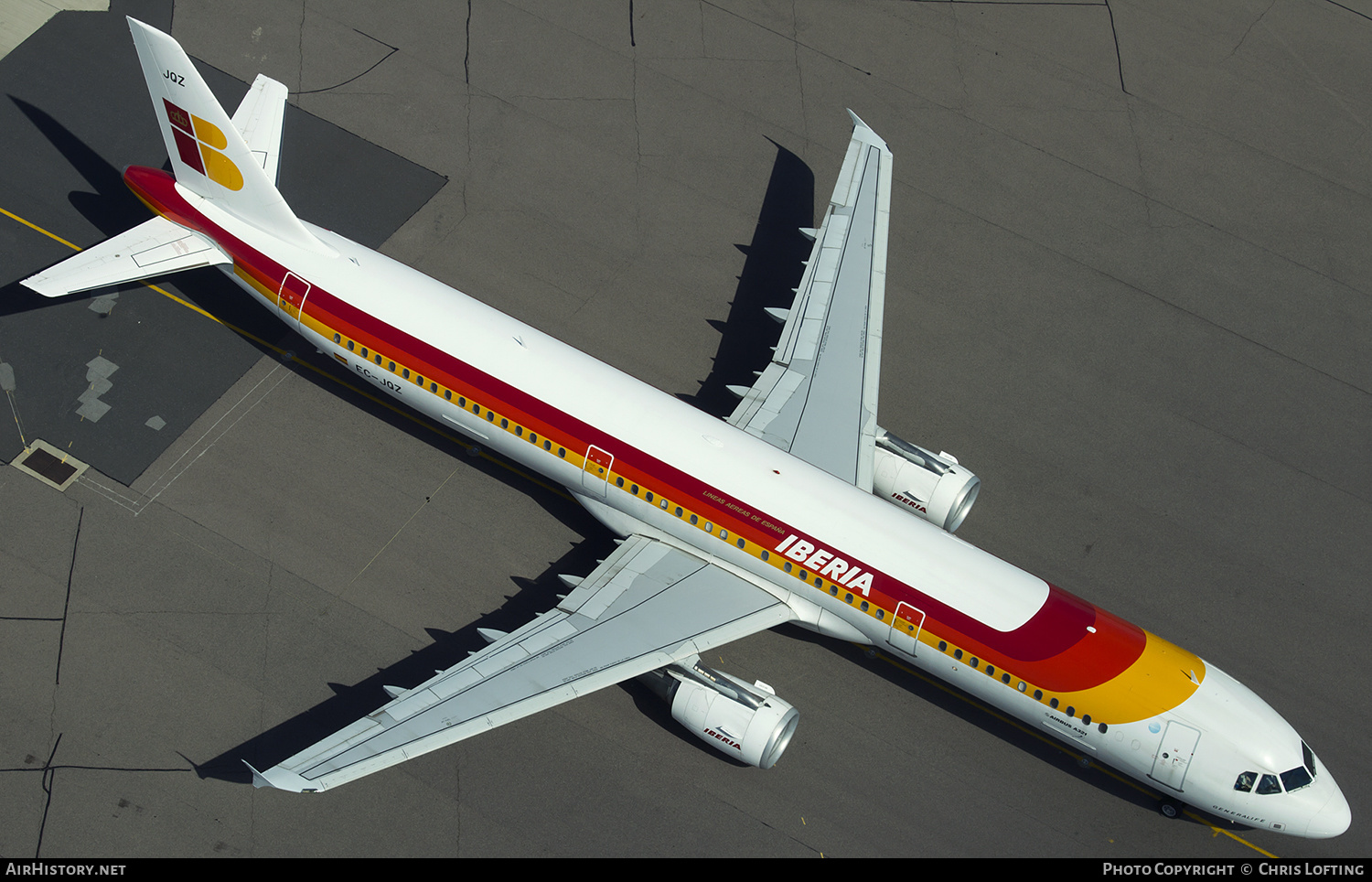 Aircraft Photo of EC-JQZ | Airbus A321-211 | Iberia | AirHistory.net #333982