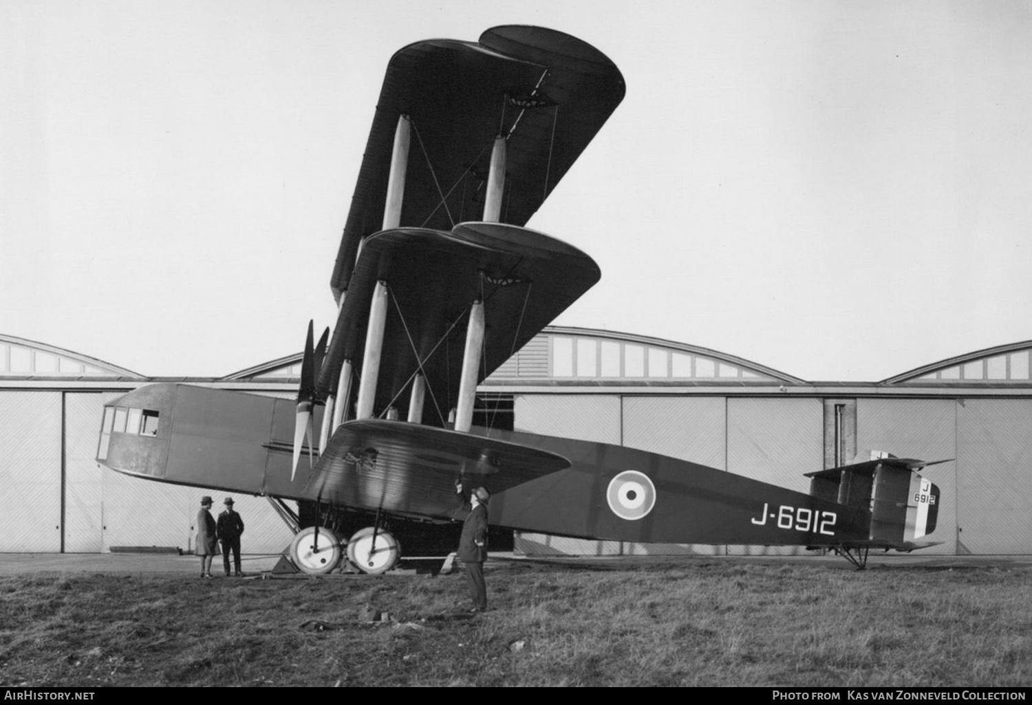 Aircraft Photo of J6912 | Bristol 37 Tramp | UK - Air Force | AirHistory.net #333988