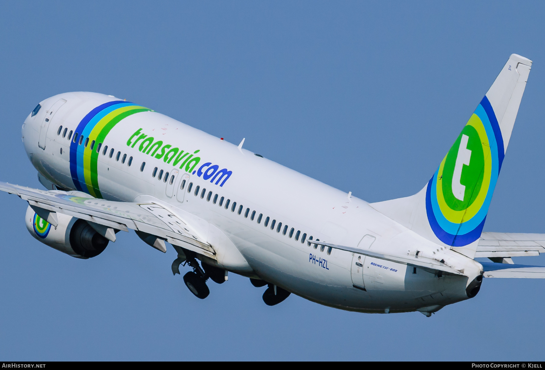 Aircraft Photo of PH-HZL | Boeing 737-8K2 | Transavia | AirHistory.net #333991