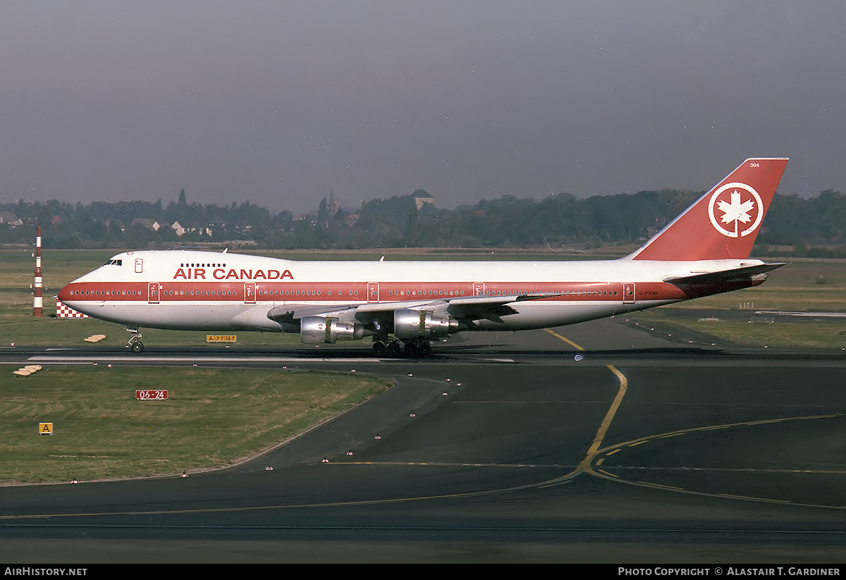 Aircraft Photo of C-FTOD | Boeing 747-133 | Air Canada | AirHistory.net #333993