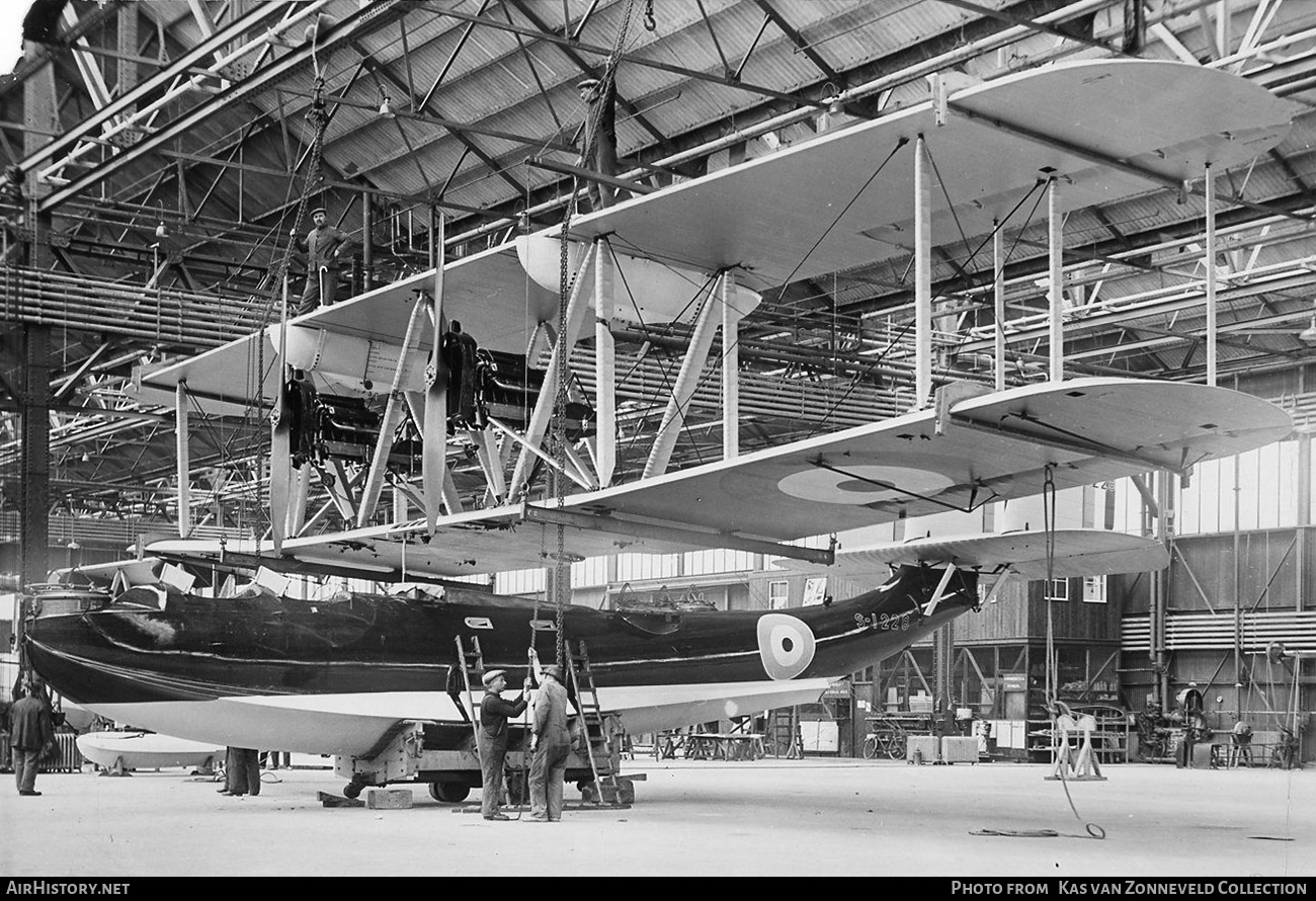 Aircraft Photo of S1228 | Supermarine Southampton II | UK - Air Force | AirHistory.net #333994