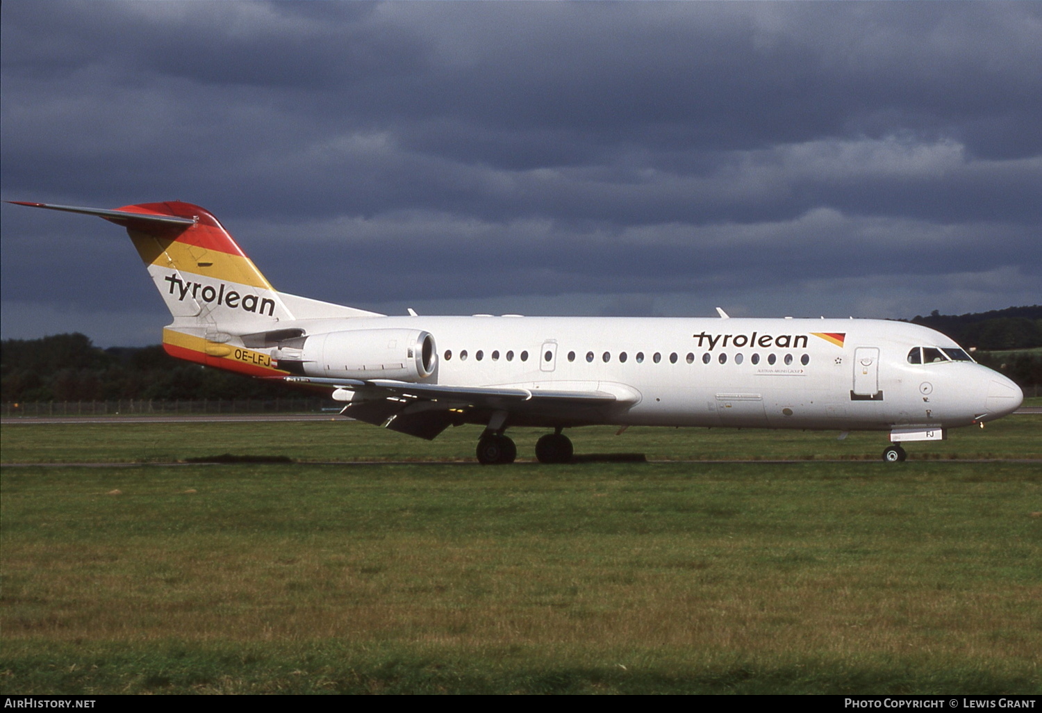 Aircraft Photo of OE-LFJ | Fokker 70 (F28-0070) | Tyrolean Airways | AirHistory.net #334007