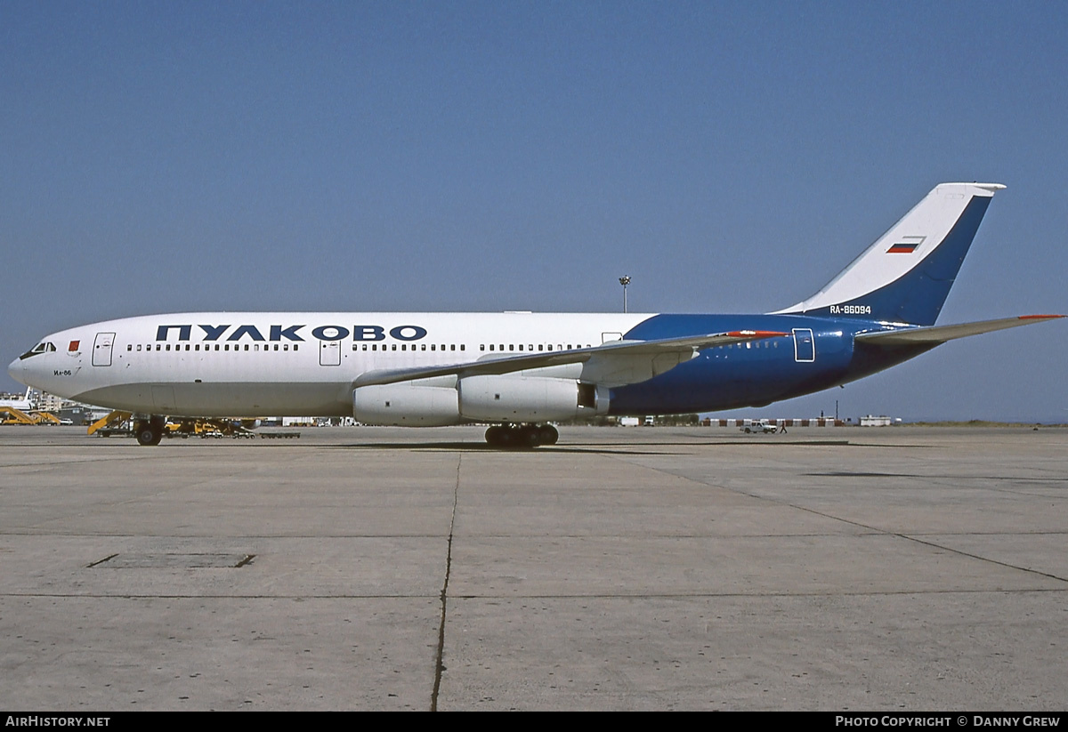 Aircraft Photo of RA-86094 | Ilyushin Il-86 | Pulkovo Airlines | AirHistory.net #334011