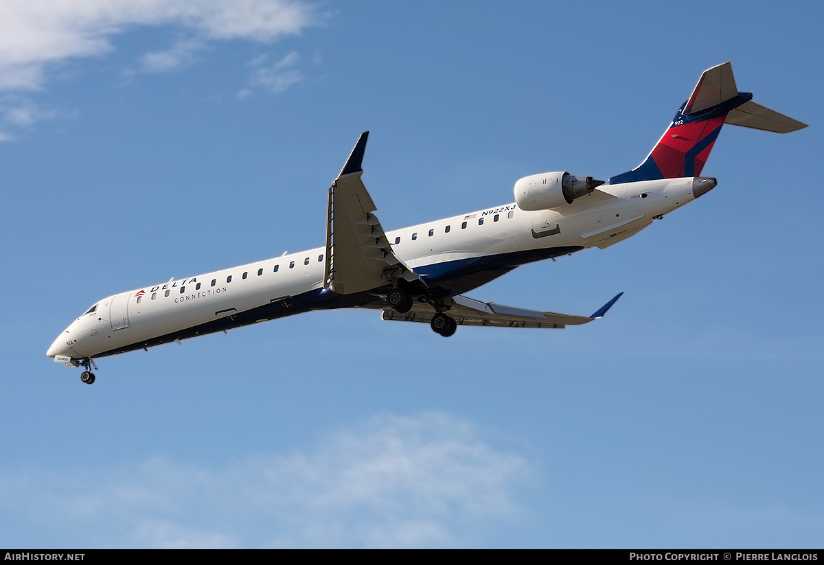 Aircraft Photo of N922XJ | Bombardier CRJ-900LR (CL-600-2D24) | Delta Connection | AirHistory.net #334017