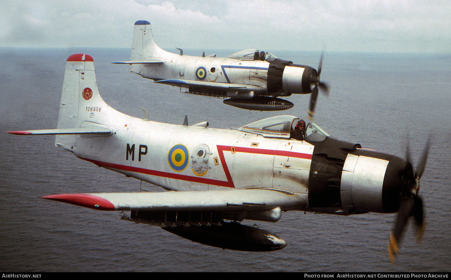 Aircraft Photo of TR-KMP / 126956 | Douglas A-1D Skyraider | Gabon - Air Force | AirHistory.net #334021