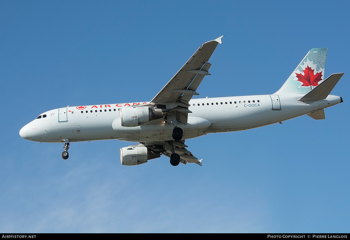 Aircraft Photo of C-GQCA | Airbus A320-211 | Air Canada | AirHistory.net #334029