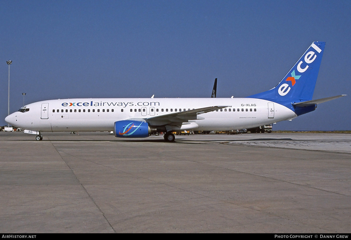 Aircraft Photo of G-XLAG | Boeing 737-86N | Excel Airways | AirHistory.net #334038
