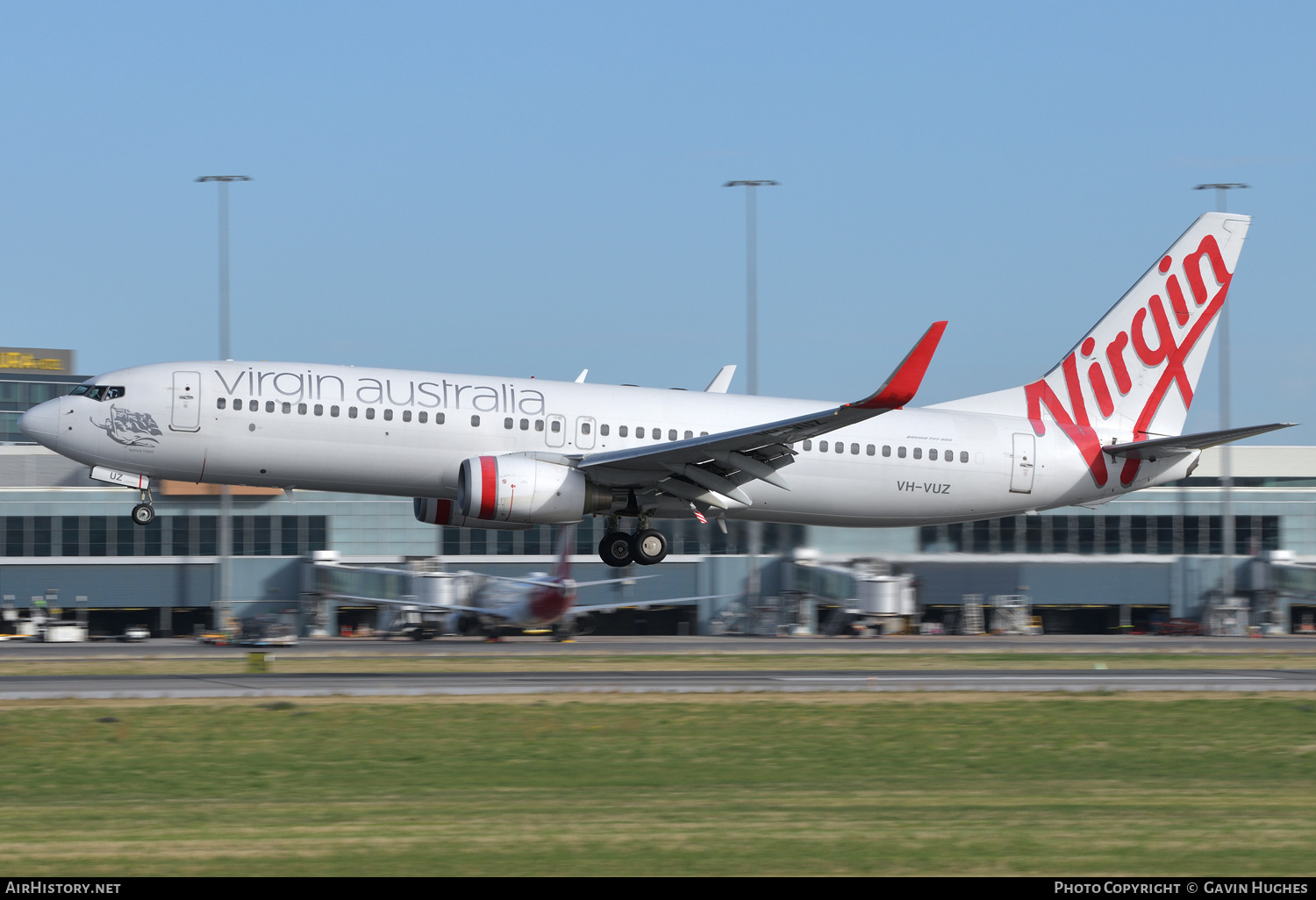 Aircraft Photo of VH-VUZ | Boeing 737-8FE | Virgin Australia Airlines | AirHistory.net #334052
