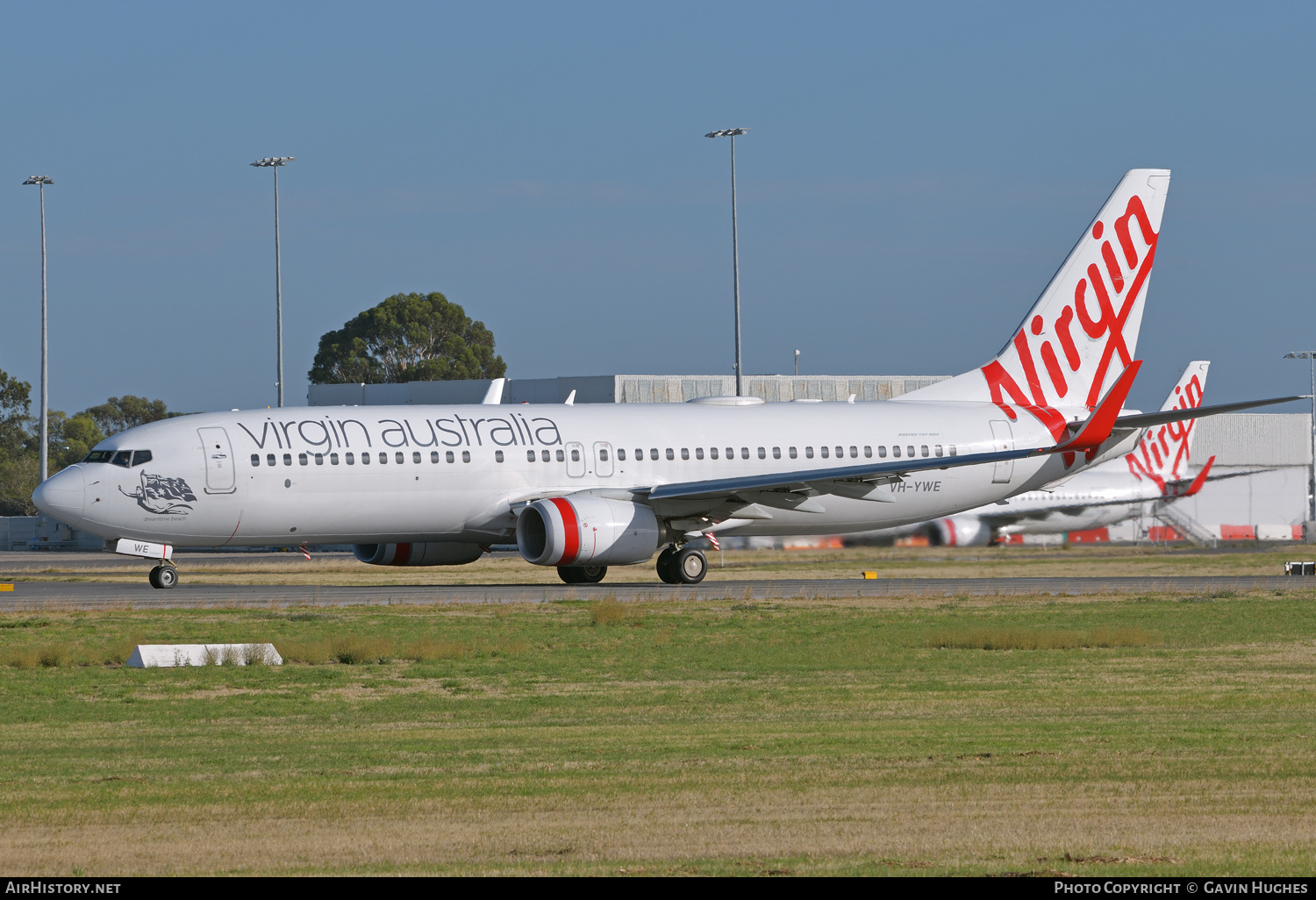 Aircraft Photo of VH-YWE | Boeing 737-8FE | Virgin Australia Airlines | AirHistory.net #334056