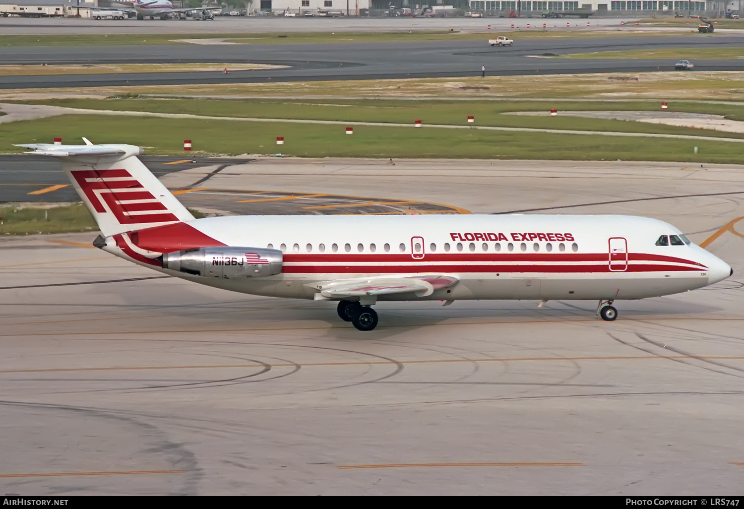 Aircraft Photo of N1136J | BAC 111-203AE One-Eleven | Florida Express | AirHistory.net #334075