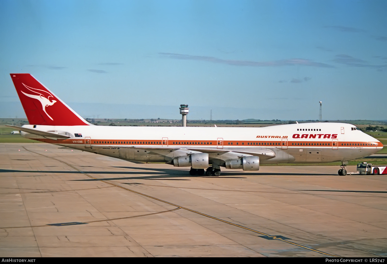 Aircraft Photo of VH-EBG | Boeing 747-238B | Qantas | AirHistory.net #334099