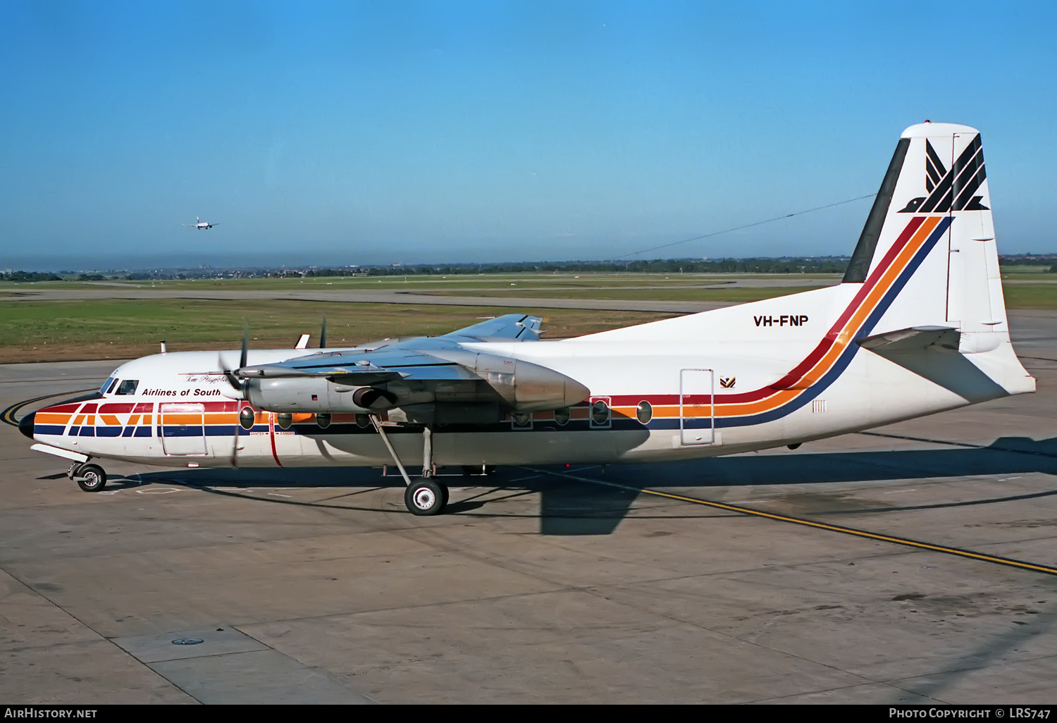 Aircraft Photo of VH-FNP | Fokker F27-200 Friendship | Airlines of South Australia - ASA | AirHistory.net #334101