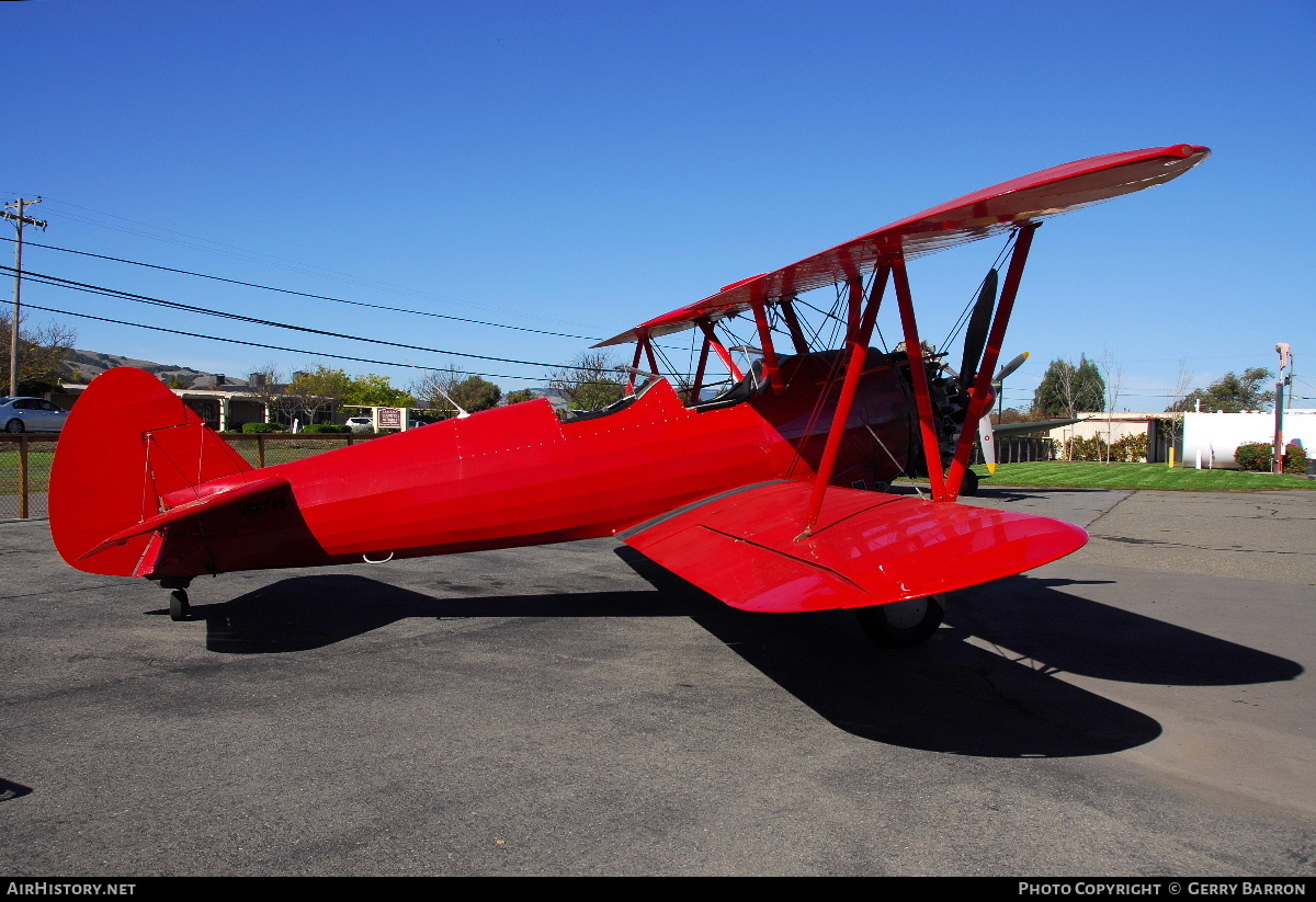 Aircraft Photo of N56749 | Boeing A75N1 Kaydet | AirHistory.net #334114