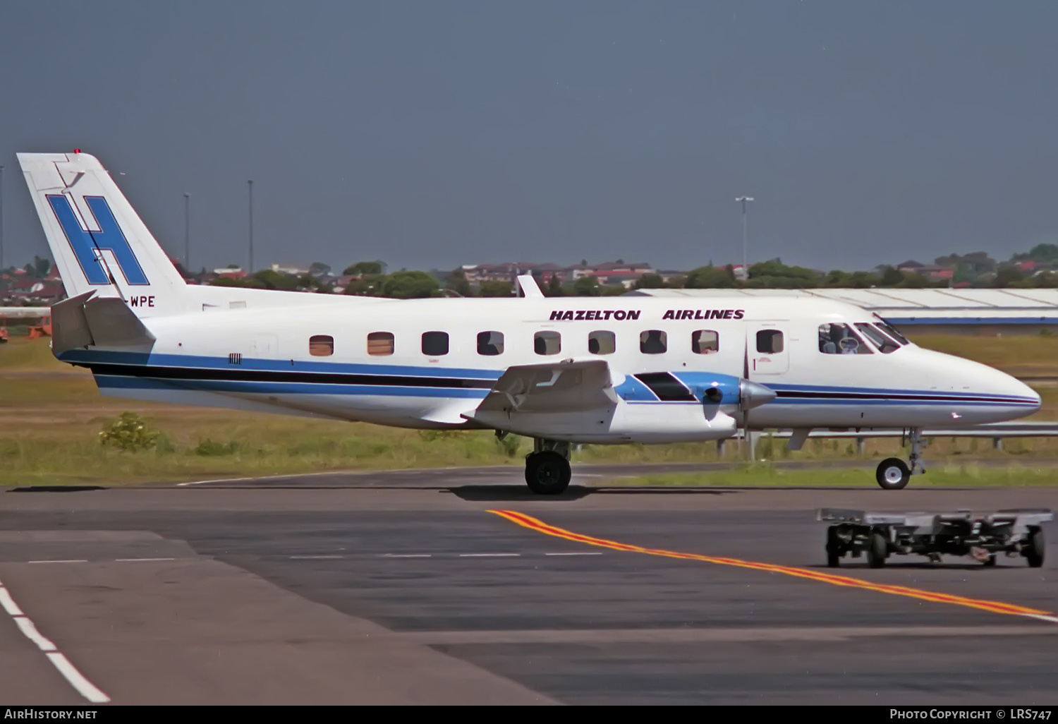 Aircraft Photo of VH-WPE | Embraer EMB-110P1A Bandeirante | Hazelton Airlines | AirHistory.net #334115