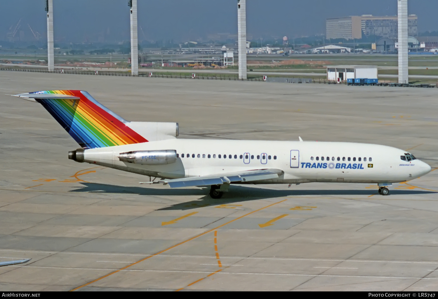 Aircraft Photo of PT-TCC | Boeing 727-77 | TransBrasil | AirHistory.net #334123