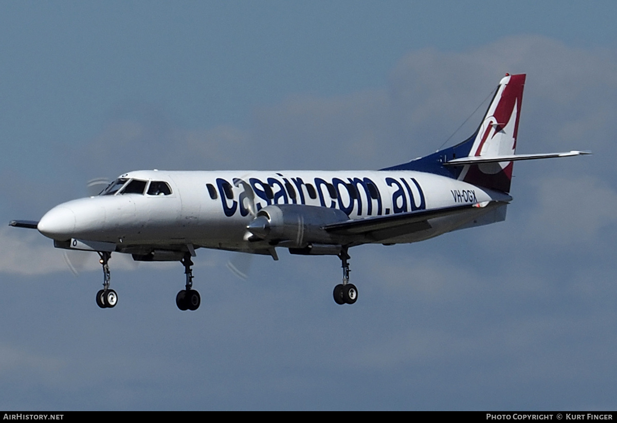 Aircraft Photo of VH-OGX | Fairchild Swearingen SA-226TC Metro II | Casair | AirHistory.net #334126