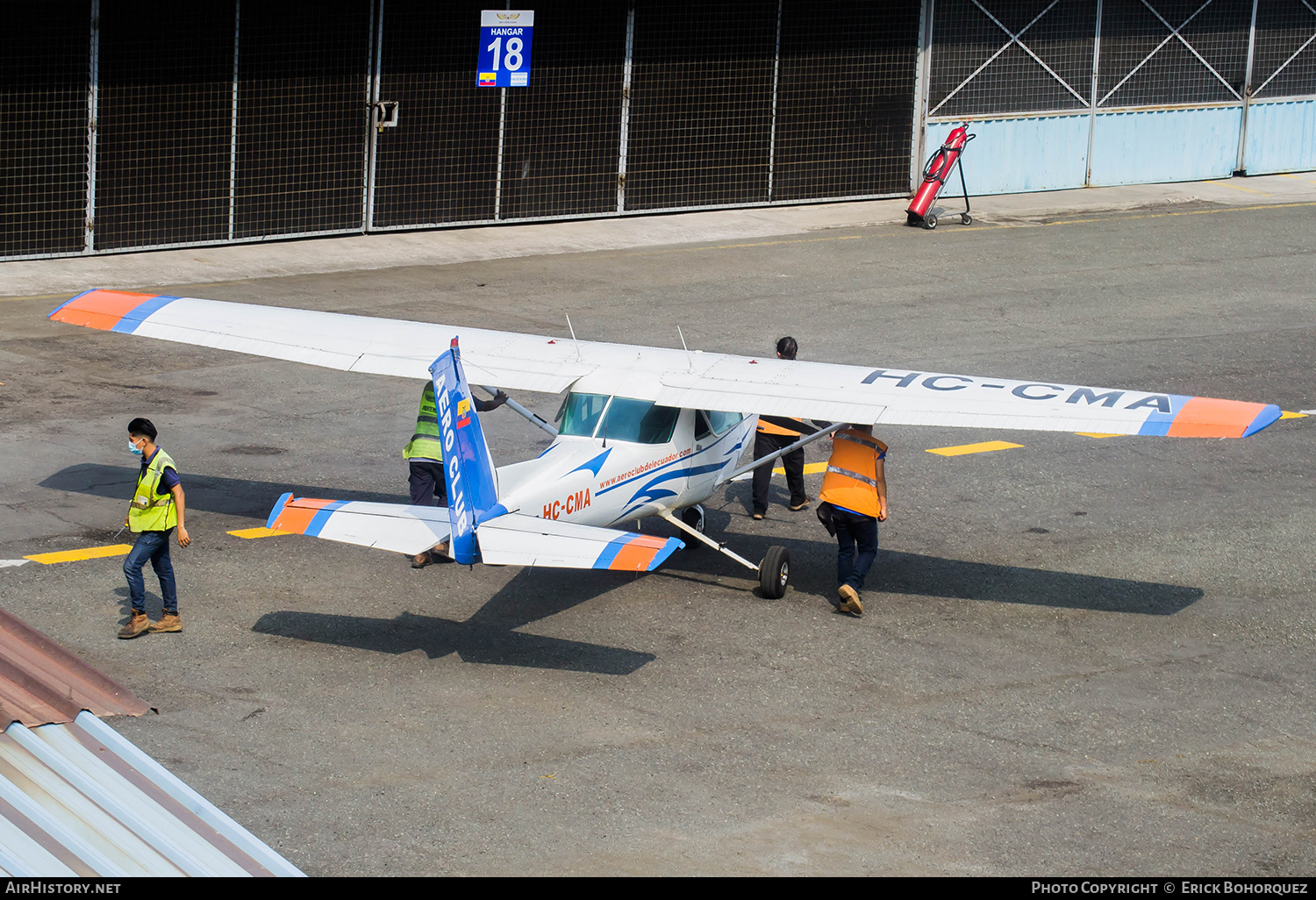 Aircraft Photo of HC-CMA | Cessna 152 | Aeroclub del Ecuador | AirHistory.net #334127
