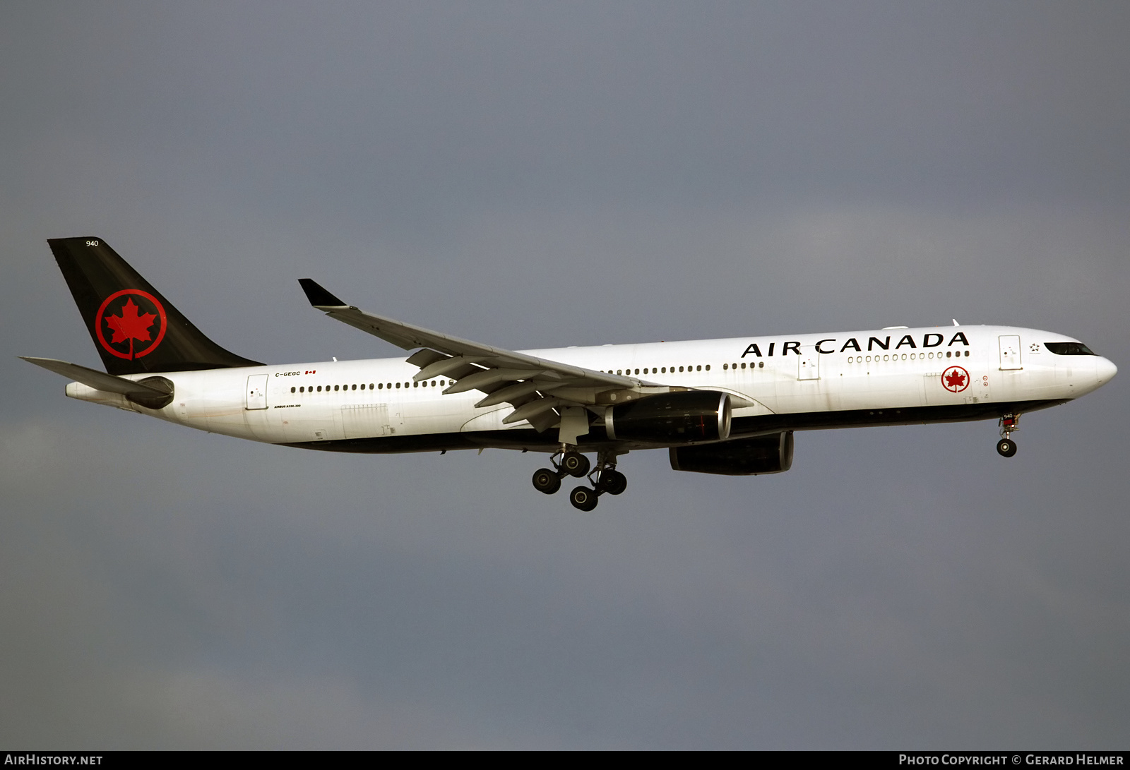 Aircraft Photo of C-GEGC | Airbus A330-343E | Air Canada | AirHistory.net #334131