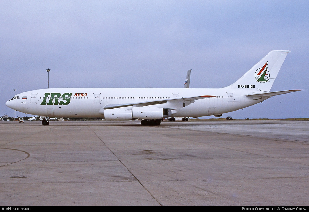 Aircraft Photo of RA-86136 | Ilyushin Il-86 | IRS Aero | AirHistory.net #334136