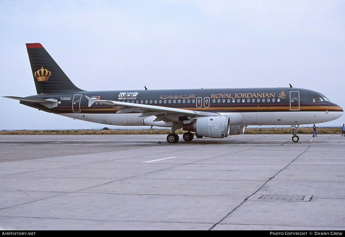 Aircraft Photo of F-OHGC | Airbus A320-211 | Royal Jordanian Airlines | AirHistory.net #334149