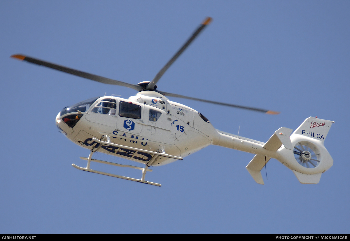 Aircraft Photo of F-HLCA | Eurocopter EC-135T-2 | SAMU - Service d'Aide Médicale Urgente | AirHistory.net #334160