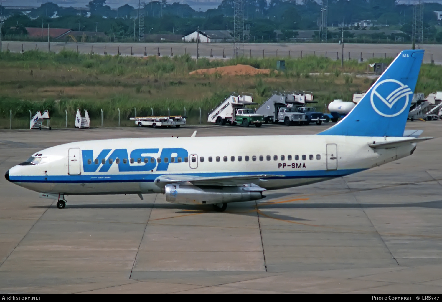 Aircraft Photo of PP-SMA | Boeing 737-2A1 | VASP | AirHistory.net #334168