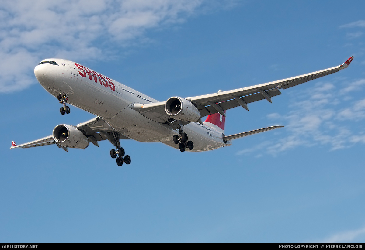 Aircraft Photo of HB-JHJ | Airbus A330-343 | Swiss International Air Lines | AirHistory.net #334187