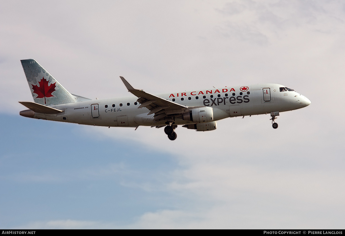 Aircraft Photo of C-FEJL | Embraer 175LR (ERJ-170-200LR) | Air Canada Express | AirHistory.net #334201