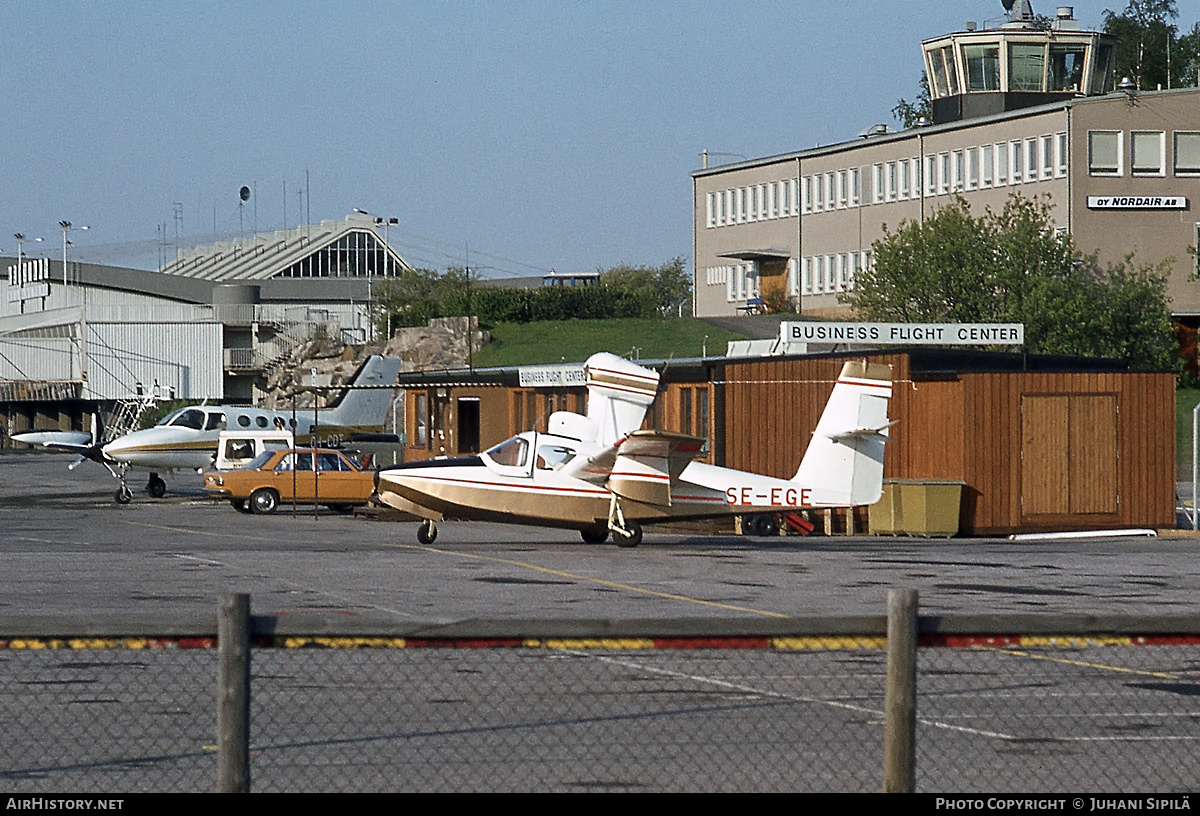 Aircraft Photo of SE-EGE | Lake LA-4-180 | AirHistory.net #334206