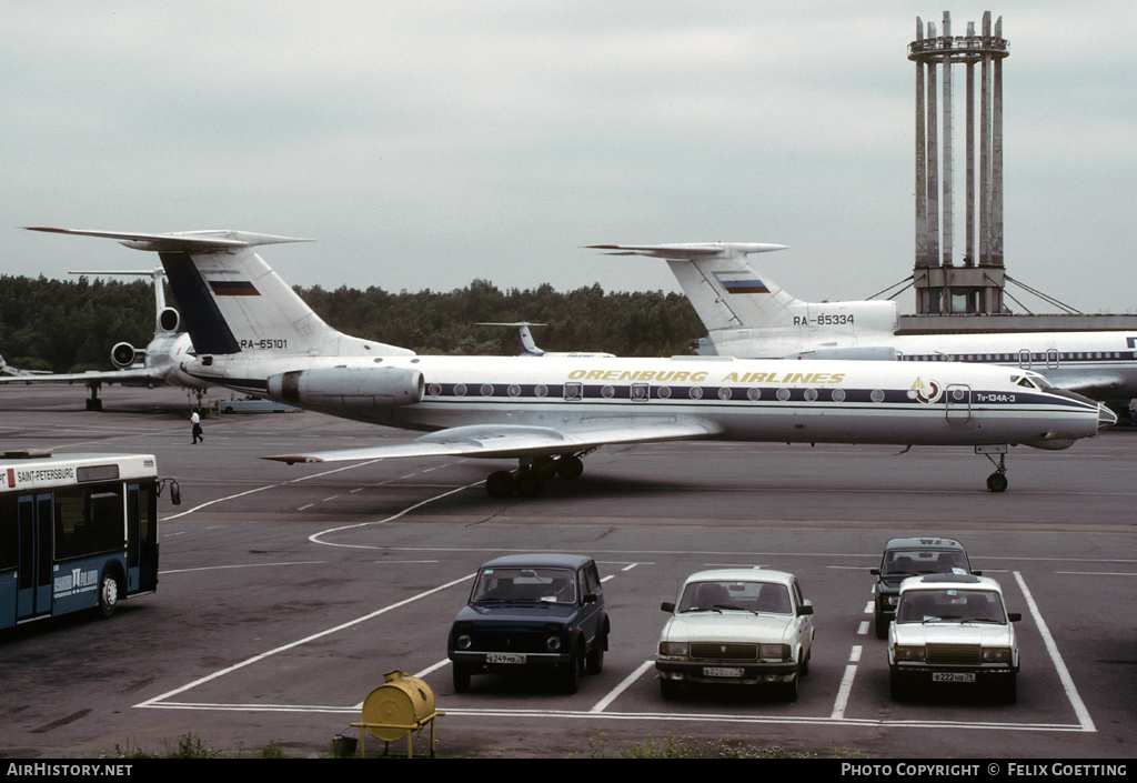 Aircraft Photo of RA-65101 | Tupolev Tu-134A-3 | Orenburg Airlines | AirHistory.net #334209