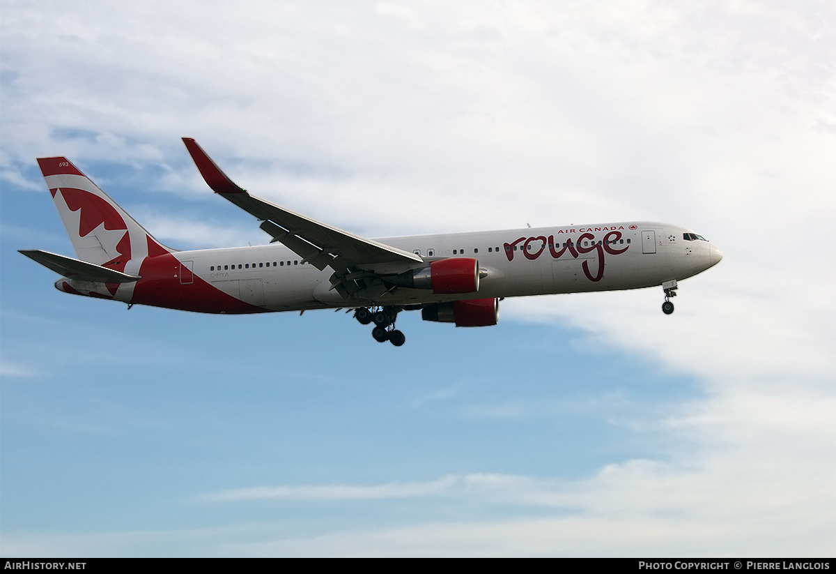 Aircraft Photo of C-FIYA | Boeing 767-33A/ER | Air Canada Rouge | AirHistory.net #334211