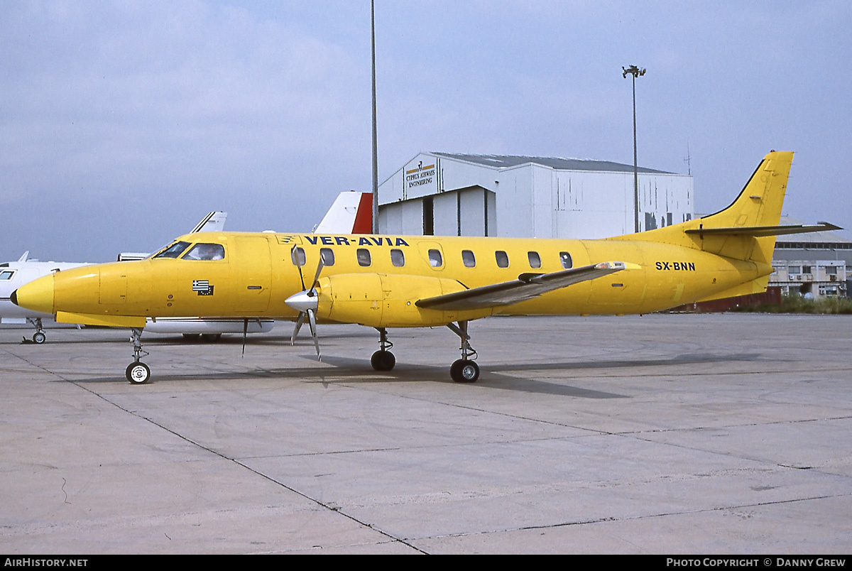 Aircraft Photo of SX-BNN | Fairchild SA-227BC Metro III | Ver Avia | AirHistory.net #334226